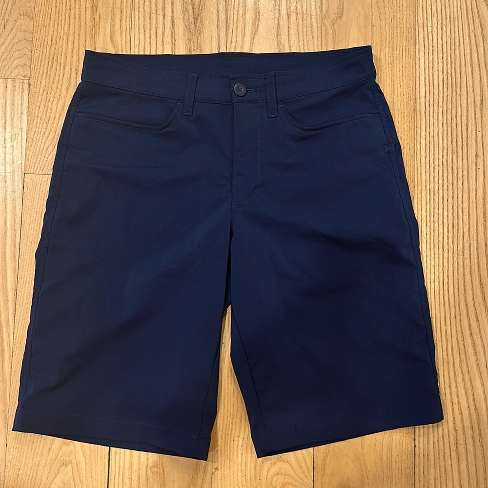 Under armour navy shorts